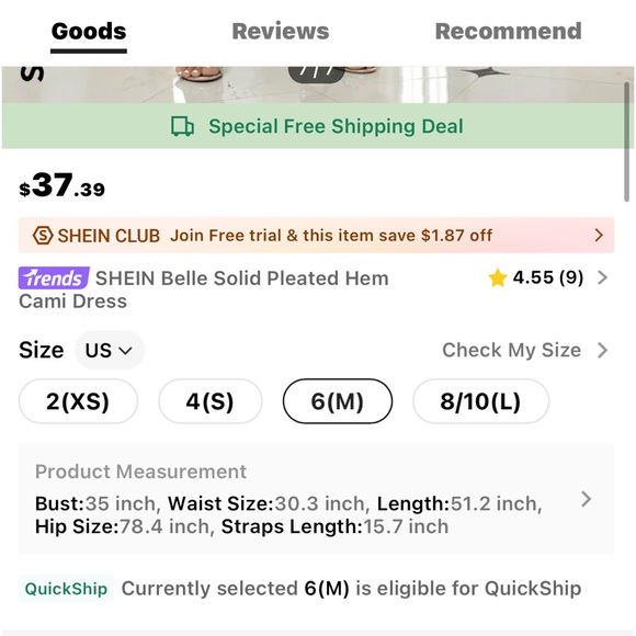 Brown strapless a line dress - Picture 4 of 4